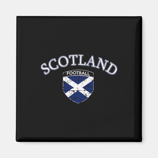 Scotland Soccer  Magnet (Front)