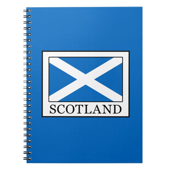 Scotland Spiral Notebook (Front)