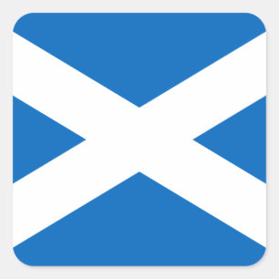 Scotland Square Sticker