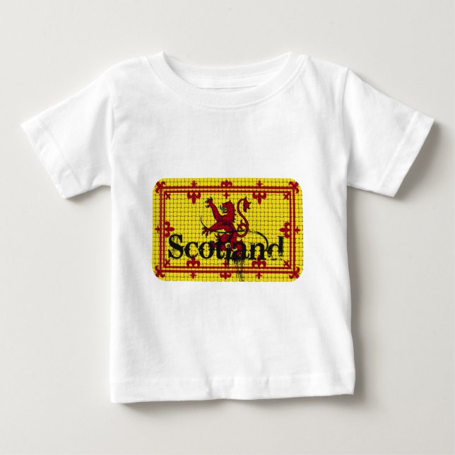 Scotland Standard Flag Baby T-Shirt (Front)