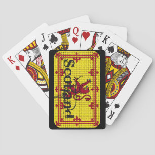 Scotland Standard Flag Playing Cards