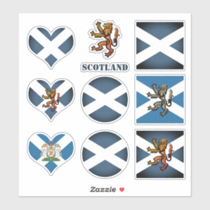 Scotland stickers, Scottish Flag Lion Heart /sport
