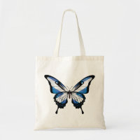 Scotland Swallowtail Butterfly Flag