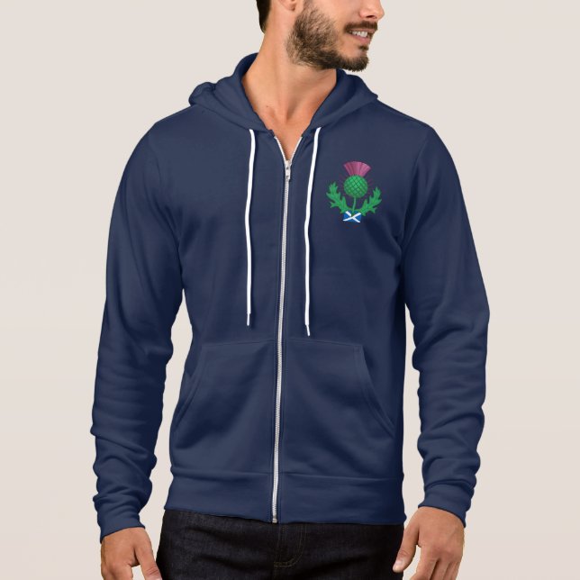 Scotland Thistle Hoodie (Front)