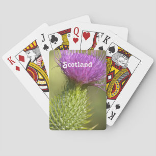Scotland Thistle Playing Cards
