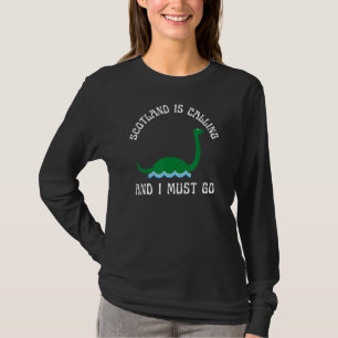 Scotland Travel and Vacation Loch Ness Monster T-Shirt