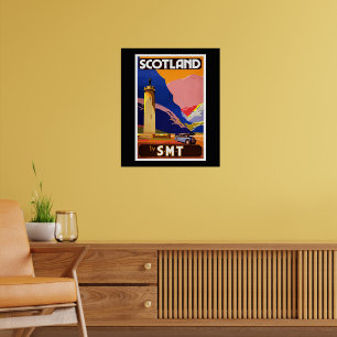 Scotland Travel Poster