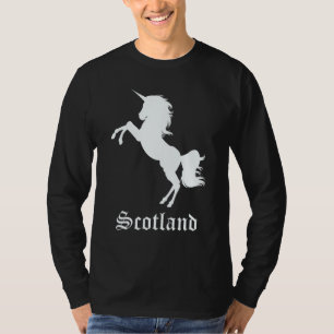 Scotland Unicorn Silhouette National Symbol Scotti T-Shirt