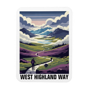 Scotland West Highland Way Travel Magnet
