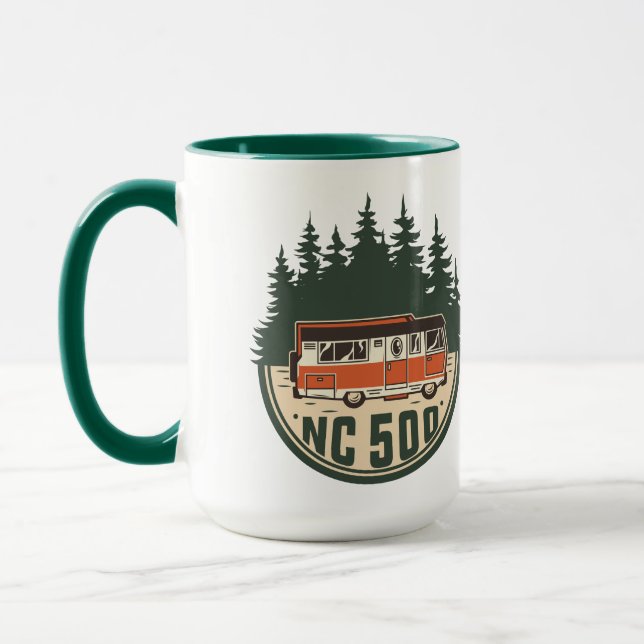 Scotland's North Coast 500 scenic route highlands Mug (Left)