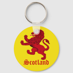 Scotland's Rampant lion Key Ring