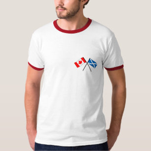 Scots Canadian Flag Tshirt