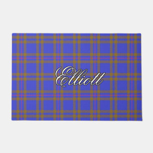 Scots Vista Clan Elliot Tartan Plaid Doormat
