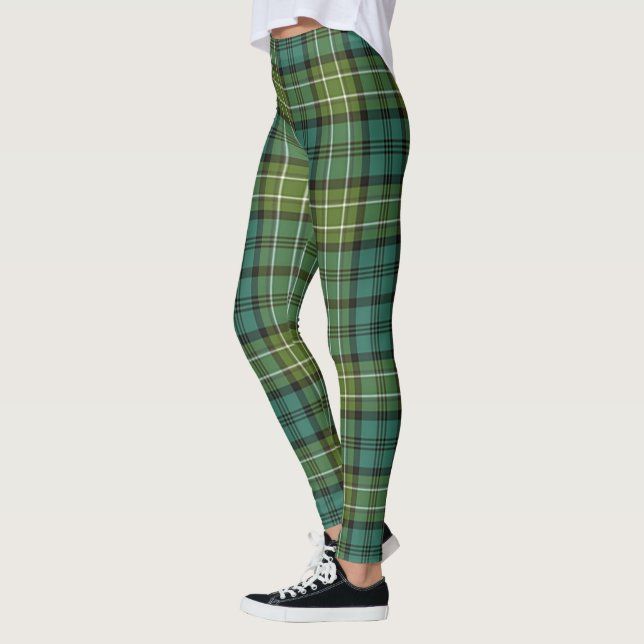 Scotstee Clan Allan Tartan Women Leggings (Left)