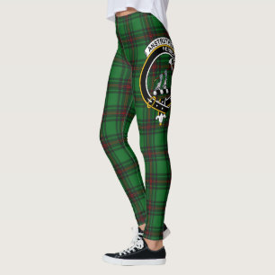 Scotstee Clan Anstruther Crest Tartan Women Leggings