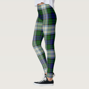 Scotstee Clan Blackwatch Dress Modern Tartan Women Leggings