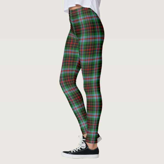 Scotstee Clan Brodie Modern Tartan Women Leggings (Left)