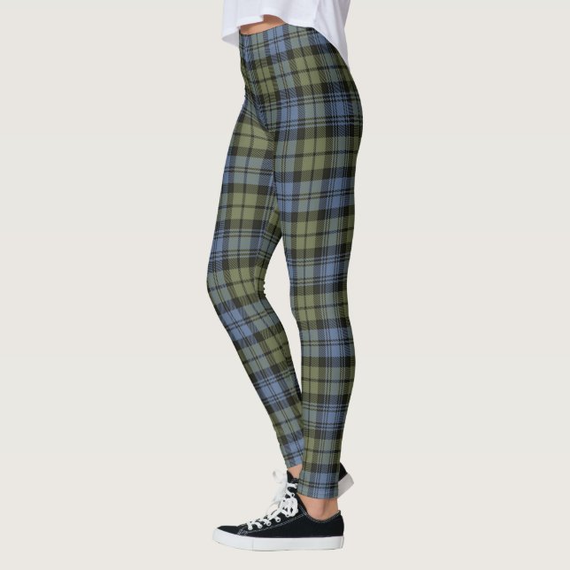 Scotstee Clan Campbell Faded Tartan Women Leggings (Left)