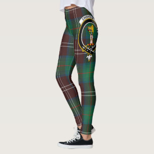 Scotstee Clan Chisholm Hunting Ancient Crest Tarta Leggings