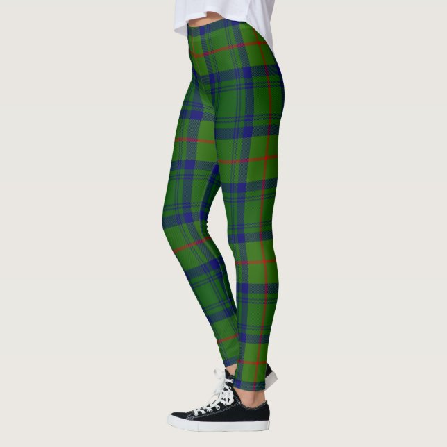 Scotstee Clan Cranstoun Hunting Tartan Women Leggi Leggings (Left)