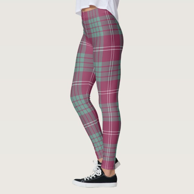 Scotstee Clan Crawford Ancient Tartan Women Leggings (Left)