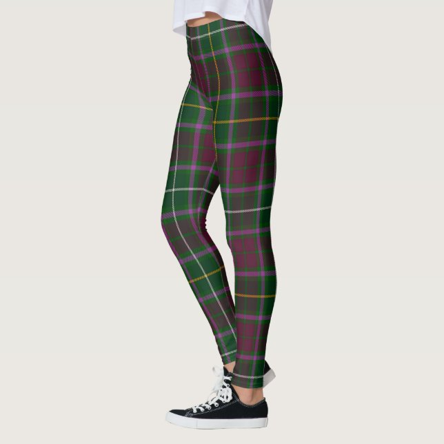 Scotstee Clan Crosbie Tartan Women Leggings (Left)