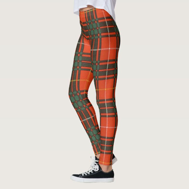 Scotstee Clan Crosby Tartan Women Leggings (Left)