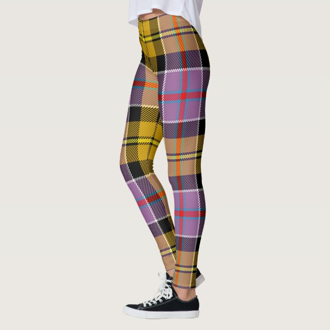 Scotstee Clan Culloden Tartan Women Leggings (Left)