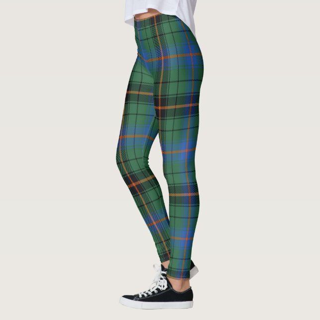 Scotstee Clan Davidson Ancient Tartan Women Leggings (Left)