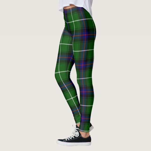 Scotstee Clan Donald MacDonald Tartan Women Leggin Leggings (Left)