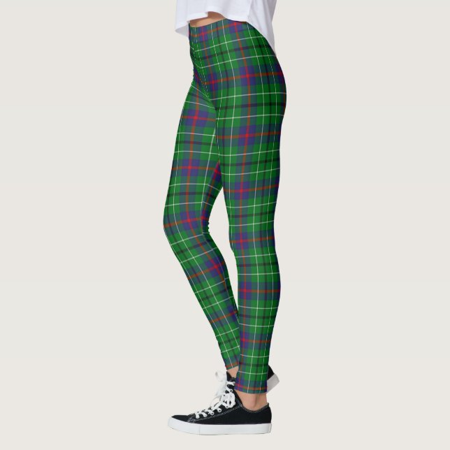Scotstee Clan Duncan Tartan Women Leggings (Left)
