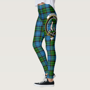 Scotstee Clan Fletcher Crest Tartan Women Leggings
