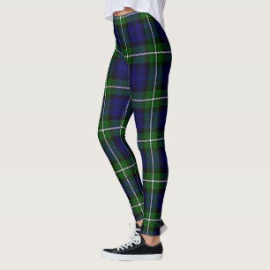 Scotstee Clan Forbes of Druinnor Tartan Women Leggings