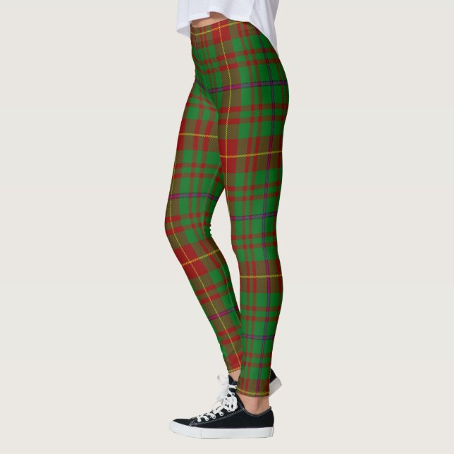 Scotstee Clan Fulton Tartan Women Leggings (Left)