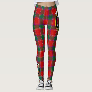 Scotstee Clan Gordon of Abergeldie Crest Tartan Leggings