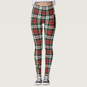Scotstee Clan Graham Crest Tartan Women Leggings