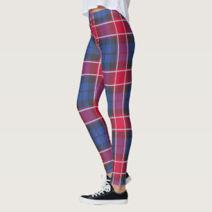 Scotstee Clan Graham Of Menteith Pink Tartan Women Leggings