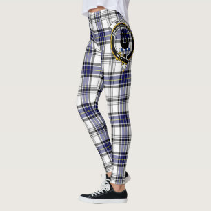 Scotstee Clan Hannay Crest Tartan Women Leggings