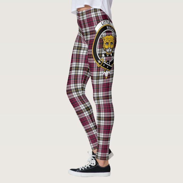 Scotstee Clan Little Dress Crest Tartan Women Leggings (Left)