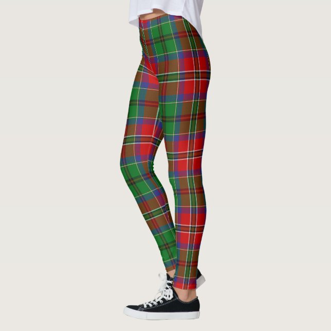 Scotstee Clan MacCulloch Tartan Women Leggings (Left)