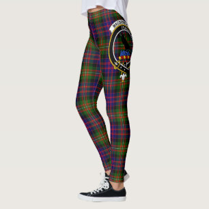 Scotstee Clan MacDonell Of Glengarry Modern Crest Leggings