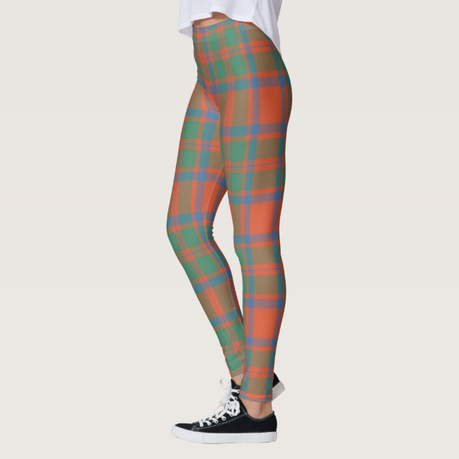 Scotstee Clan MacKintosh Ancient Tartan Women Leggings (Left)