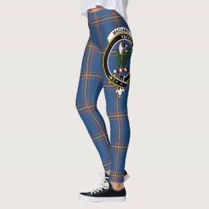 Scotstee Clan MacLaine of Loch Buie Hunting Crest Leggings
