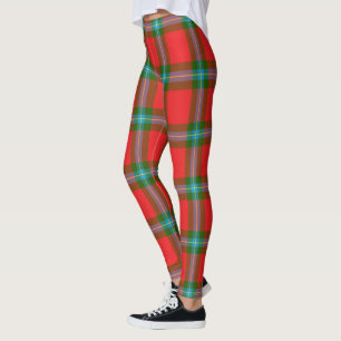 Scotstee Clan MacLaine of Loch Buie Tartan Women Leggings