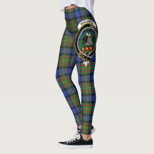 Scotstee Clan MacLaren Crest Tartan Women Leggings