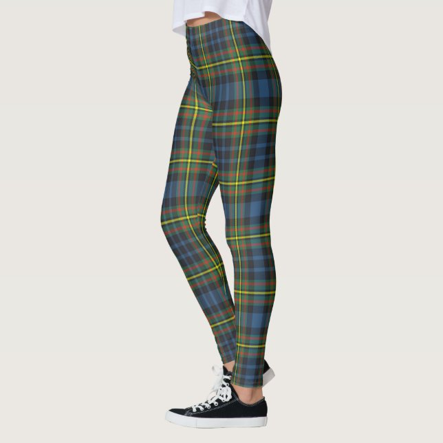 Scotstee Clan MacLellan Tartan Women Leggings (Left)