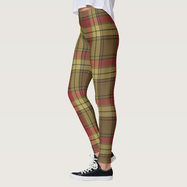 Scotstee Clan MacMillan Old Weathered Tartan Women Leggings (Left)