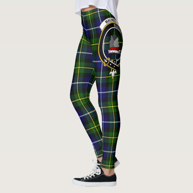 Scotstee Clan MacNeill Of Barra Crest Tartan Women Leggings (Left)