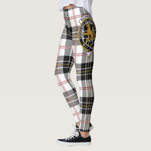 Scotstee Clan MacPherson Modern Crest Tartan Women Leggings