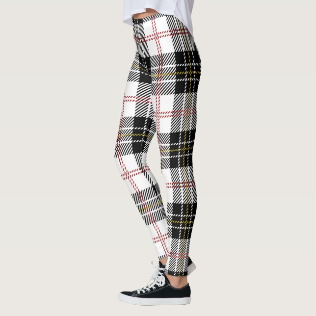 Scotstee Clan MacPherson Modern Tartan Women Leggings (Left)